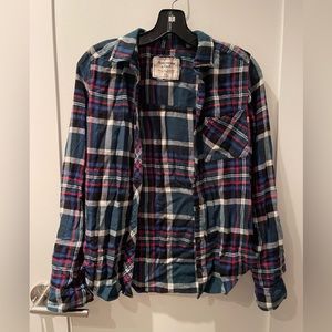 Flannel button down from Abercrombie and Fitch